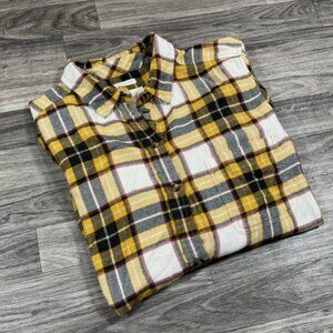 American Eagle Boyfriend Fit Amazingly Soft Flannel Shirt size Large